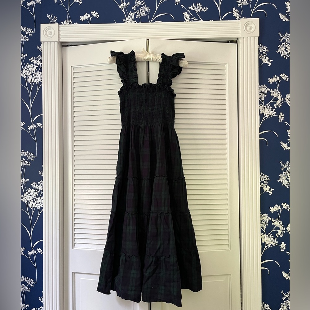 Hill House Home Blackwatch Tartan Ellie Nap Dress